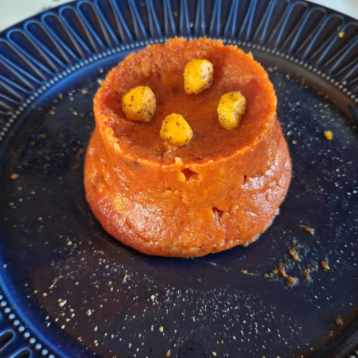 Sformato di zucca morbido (dal composto dei burger)