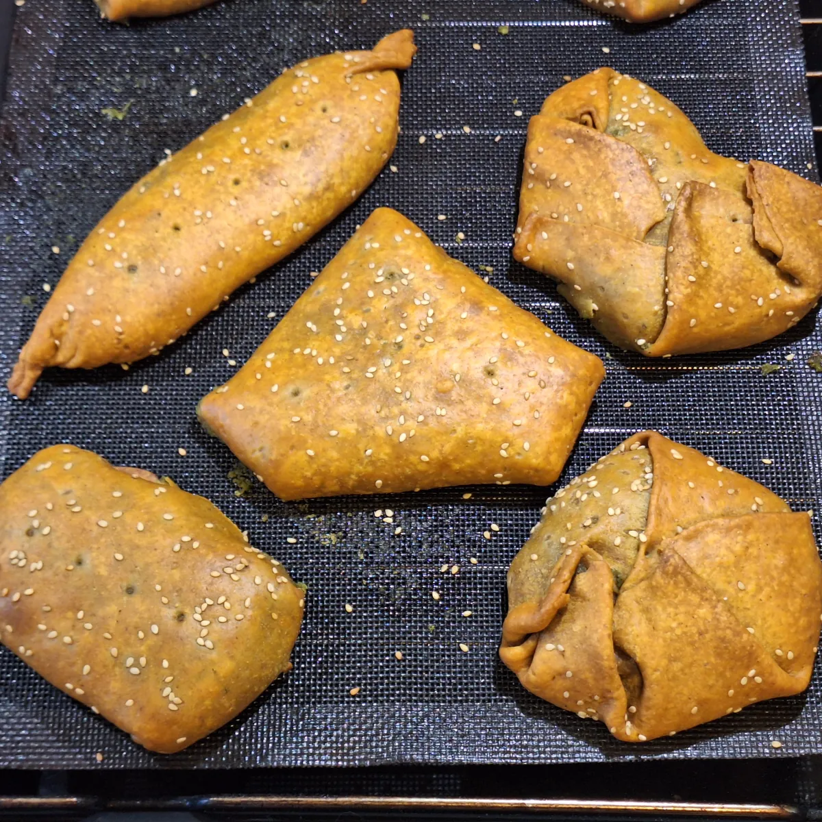Tortini salati al parmigiano e spinaci